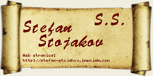 Stefan Stojakov vizit kartica